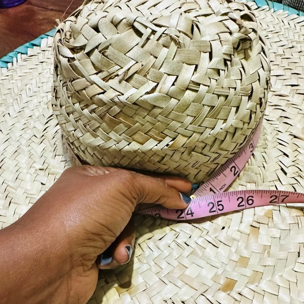 HANDMADE Raffia Hat - Picture 8 of 8